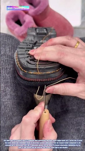 Stitch by Stitch: How Master Cobblers Join Sole to Upper with Time-Honored Craftsmanship