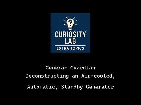 Generac Guardian - Deconstructing an Air-cooled, Automatic, Standby Generator