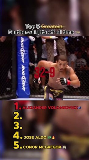 🥊 Top 5 Greatest Featherweights of All Time