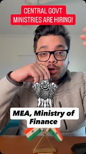 Didn’t clear UPSC or SSC? That’s not the end of the road ✌️ Many Central Government Ministries hire professionals as Consultants, Young Professionals, and Policy Experts—without UPSC/SSC. If you have the right skills, exposure, and strategy, you can still work directly with the government. (Government jobs, UPSC, SSC, MEA, Diplomacy, Public Policy, Government Consultant) #GovernmentJobs #mea | Deepanshu Singh