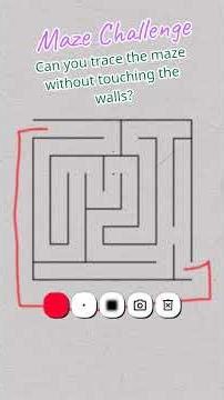Another method for the maze