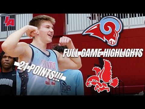 RAMS DOMINATION - Dubuque Senior vs Iowa City High Iowa High School Basketball Full Game Highlights