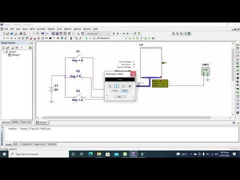 how to use storage tank/holding tank in multisim | liquid tank simulation in multisim