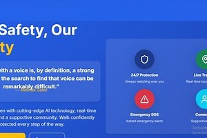 SafeWalk - Women’s Safety Web App