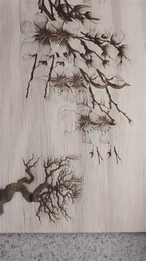 #woodburning table top