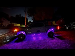 Budget RGB Rock Lights from Amazon – Full Install + Night Test!