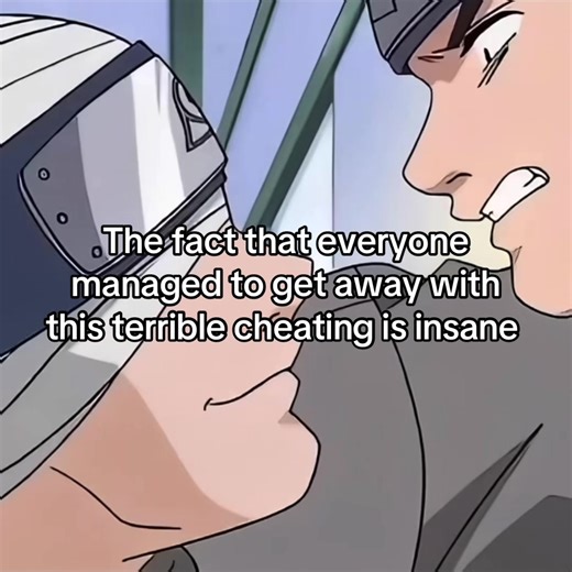 Dosu and Shino are the only ones who could cheat perfectly #anime #funny #naruto #narutoshippuden #sasuke