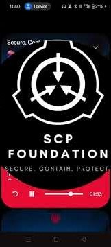 SCP foundation song