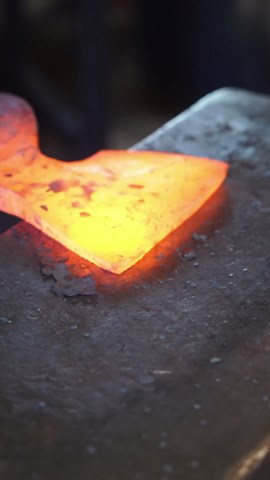 How to create a chisel-like axe edge