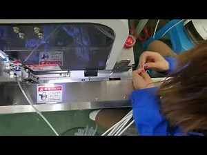 X-CM104D Automatic rj45 cable crimping machine, ethernet lan cable net work cable crimping machine