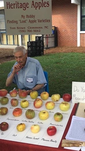 chilvrs on Instagram: "Over the last two decades, retired engineer Tom Brown has dedicated his life to finding and preserving rare apple varieties in the United States. He has tracked down and saved around 1,200 types of apples that were on the brink of disappearing, searching through old orchards, backyards, and rural communities to recover them. His work has helped safeguard a vital part of agricultural history, ensuring that these unique varieties remain available for future generations."
