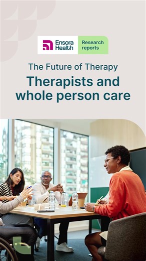 Ensora Health on Instagram: "Most therapists agree on the importance of treating the whole person, but challenges like limited time, low pay, communication gaps, and disconnected data make it tough. Dive deeper into what whole person care means, the barriers therapists face, and practical ways to drive change. Download the full Future of Therapy report here: https://www.ensorahealth.com/futureoftherapy #FutureOfTherapy #WholePersonCare #MentalHealthInnovation #TherapyTrends #EnsoraHealth"