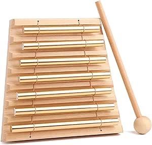 7 Tone Hand Chime Bell Sound Healing Instrument For Yoga Meditation Chakra Relaxation Mindfulness