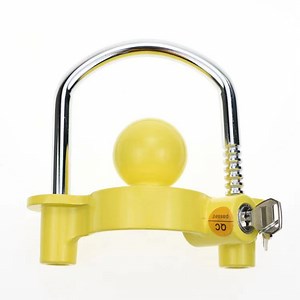 [Hot Item] Hitch Lock for Trailer Keyed Alike Trailer Receiver Lock& Coupler Lock Kit