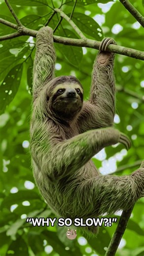 Crazy Sloth Facts You Won’t Believe! 🦥 #shorts #animals #facts #wildlife #sloth #usa shorts#viral