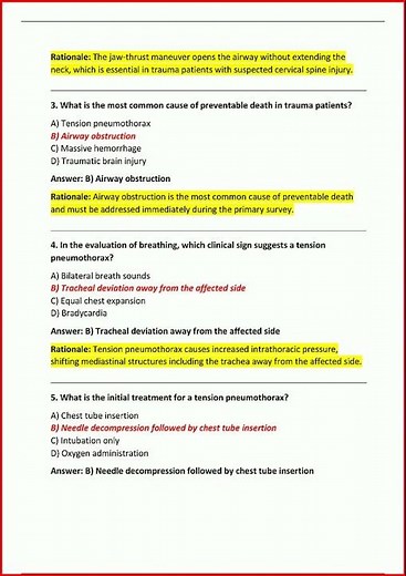 Atls Pretest Exam Practice Questions And Correct Detailed Anupdate video