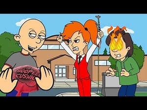 Classic Caillou Puts A Whoopee Cushion On Miss Martin's Chair Grounded