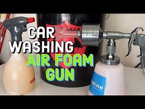 SPTA Air Foam Gun/ Car Washing/ No Hose Foamer/ Auto Detailing/ Tesla
