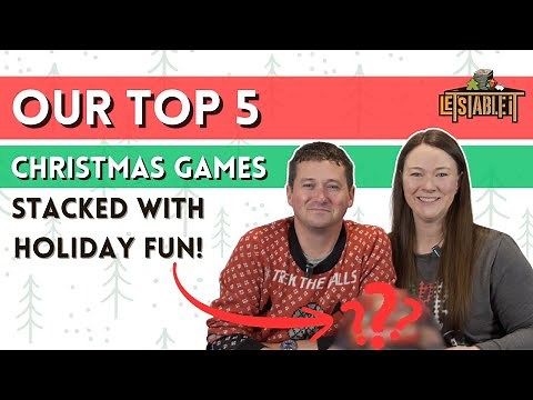 🎄 TOP 5 CHRISTMAS BOARD GAMES | Family-Friendly Holiday Board Game Recommendations