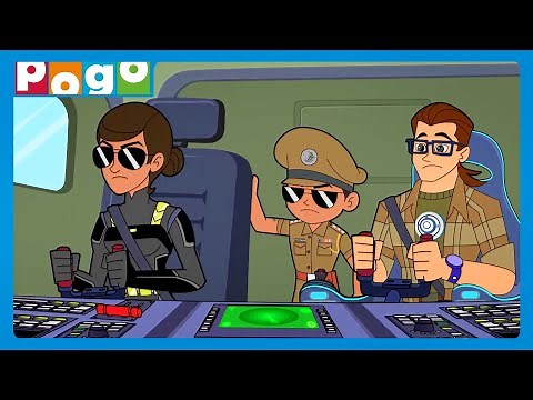 Little Singham 🦁| Trio Vs Evil Villains!👊| Animated Cartoon 😍| Kids Cartoon | ‪@PogoChannel‬