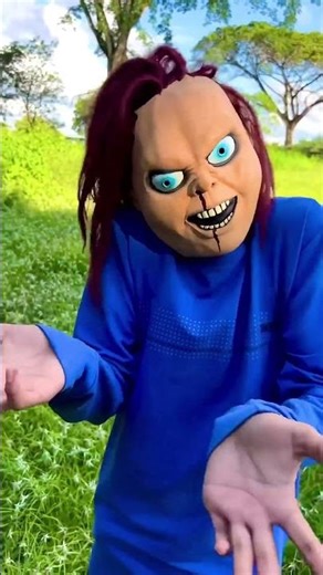 He gives Chucky a house as a gift.