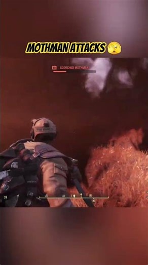 Mothman vs Cryptid Hunter ☢️ #gaming #fallout76 #bethesda #falloutlore #appalachia #fallout #cryptid