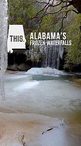 Alabama's waterfalls are gorgeous, but have you see them frozen? 😍☃ #thisisalabama #alabamawaterfalls #frozenwaterfalls #explorealabama #bankheadnationalforest #caneycreekfalls #kinlockfalls #doublespringsalabama #doublespringsal | This is Alabama