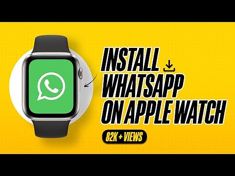 Use WhatsApp on Apple Watch 2024 🤯 | FREE and EASY