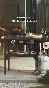 Wok This Way! Create fast, fresh, and fabulous meals in minutes with the Cuisinart Outdoor Wok Station. | Cuisinart