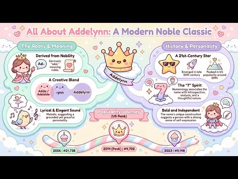 Addelynn: Baby Name Meaning, Origin & Middle Names | Baby Bloom Tips