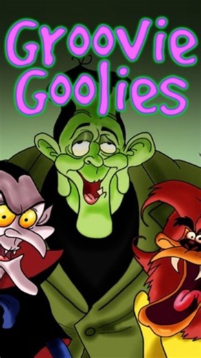 Cartoons/Series Nostalgia on Instagram: "The "Groovie Goolies – One Two Three" music video is a musical segment from the 1970 animated television series Groovie Goolies. In this sequence, the main characters Frankie, Drac, and Wolfie perform the song while being comically “menaced by ghosts.”The playful hauntings and quirky monster antics match the show’s signature blend of spooky humor and pop-style musical numbers."