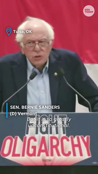 Watch the moment Senator Bernie Sanders learned the US attacked Iran