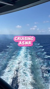 Cruising ASMR  #asmrwater #asmroceansounds #cruise #cruise #cruiseship #cruisevacation #cruiseshiplife #cruisetok #cruisetravel #cruisetravelagent #travelagent | Jennifer D. Harrington Travel Agent | Facebook