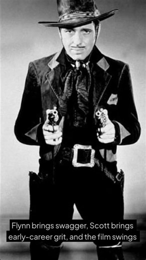 Virginia City (1940) – Randolph Scott, Errol Flynn & Civil War Western Ambition#VirginiaCity1940 #Ra