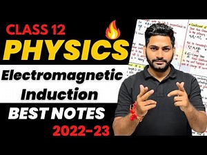 Electromagnetic Induction Handwritten Notes Class 12 Physics | New Notes 2022-23 | Sunil Jangra