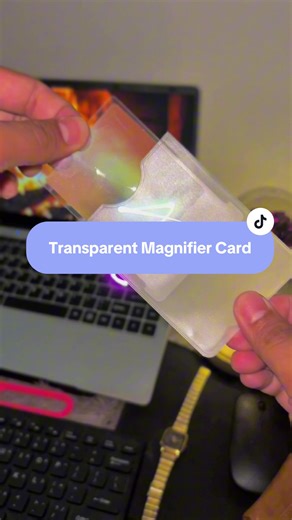 Ultimate Guide to Transparent Magnifier Cards
