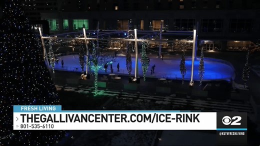 Gallivan Center's ice rink, holiday lights offer ultimate family fun this season
