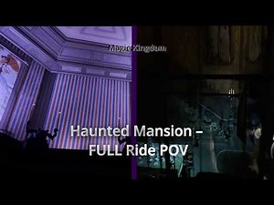 Haunted Mansion POV – Magic Kingdom 4K Ride Through