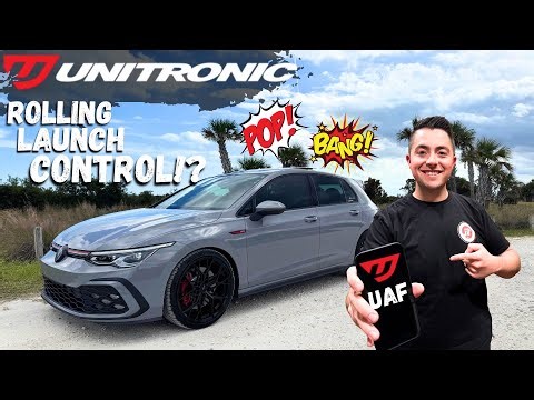 Testing Unitronic’s Advanced Features On My Mk8 GTI - Rolling Launch Control, Pops & Bangs + More!