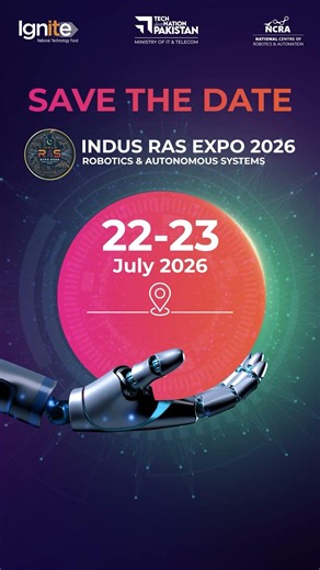 Indus RAS Expo 2026 | Save the Date | Pakistan’s Autonomous Future