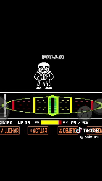 Tutorial para vencer a Sans en la ruta genocida