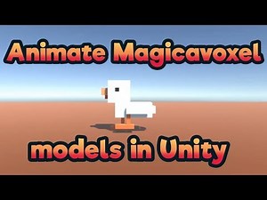 Animate Magicavoxel models in Unity