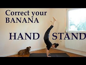 How to correct BANANA shape in HANDSTAND | The Art of Handbalancing