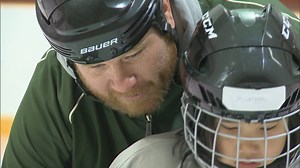 88K views · 916 reactions | “I know you can do it. I won’t let you fall.” This coach is using hockey to help Canadian kids stay in school. Watch the full story: https://youtu.be/YP4E-rF3doU | CBC News: The National | Facebook