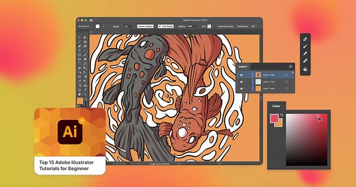 Getting Started with Illustrator: Top 15 Adobe Illustrator Tutorials for Beginners