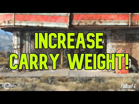 Increase Carry Weight - Fallout 4 (Console Command)