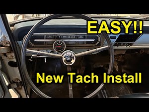 How to Install a Tachometer in the F100