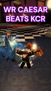 WR CAESAR BEATS KCR USER #yba #roblox #trending #shorts #tiktok #viralvideo #viralshorts #jjba