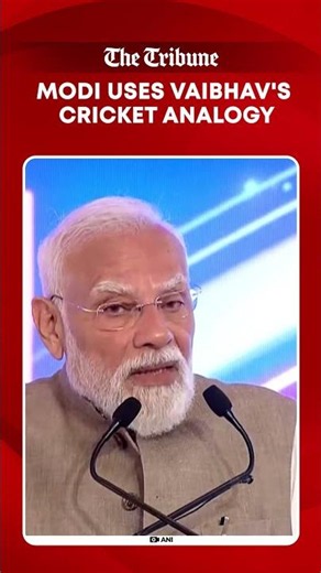 When PM Modi Cited Vaibhav Suryavanshi’s Power-Hitting To Target Opposition At Republic Summit