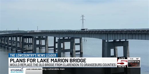 VIDEO: SC leaders celebrate $175M federal award to build new Lake Marion bridge